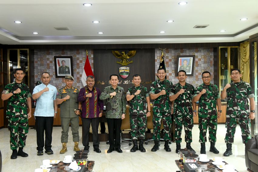 Pj Gubernur Sumatera Utara Agus Fatoni melakukan kunjungan kerja ke Komando Daerah Militer (Kodam) I Bukit Barisan membicarakan persiapan pelaksanaan Pekan Olahraga Nasional (PON) XXI 2024 Aceh-Sumut.