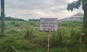 Foto lahan yang akan dibangun rumah pensiun presiden Jokowi di Karanganyar.