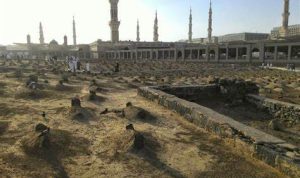 Permakaman Baqi di Kota Madinah, Arab Saudi.