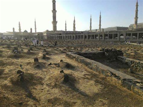 Permakaman Baqi di Kota Madinah, Arab Saudi.