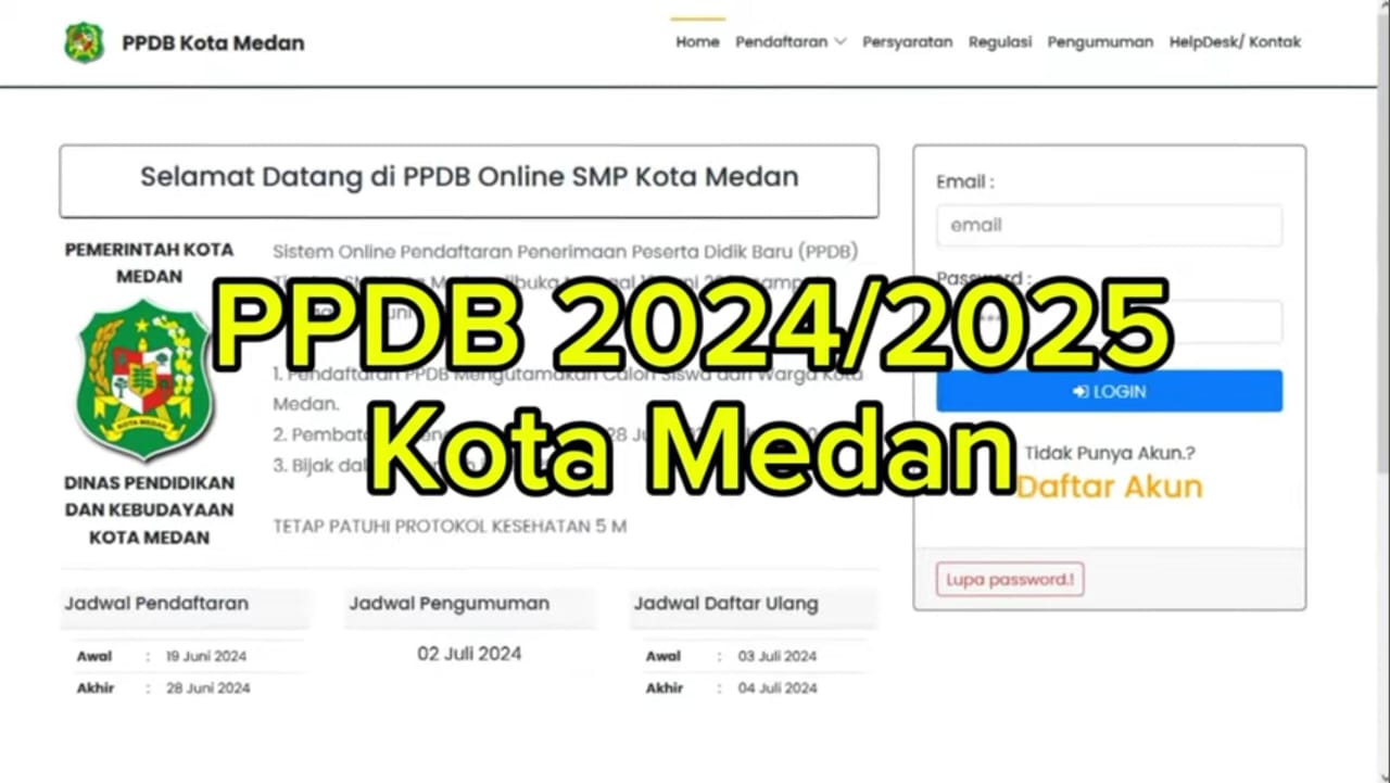 Ilustrasi pendaftaran PPDB