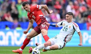 Hasil Euro 2024, Swiss Cukur Hungaria 3-1