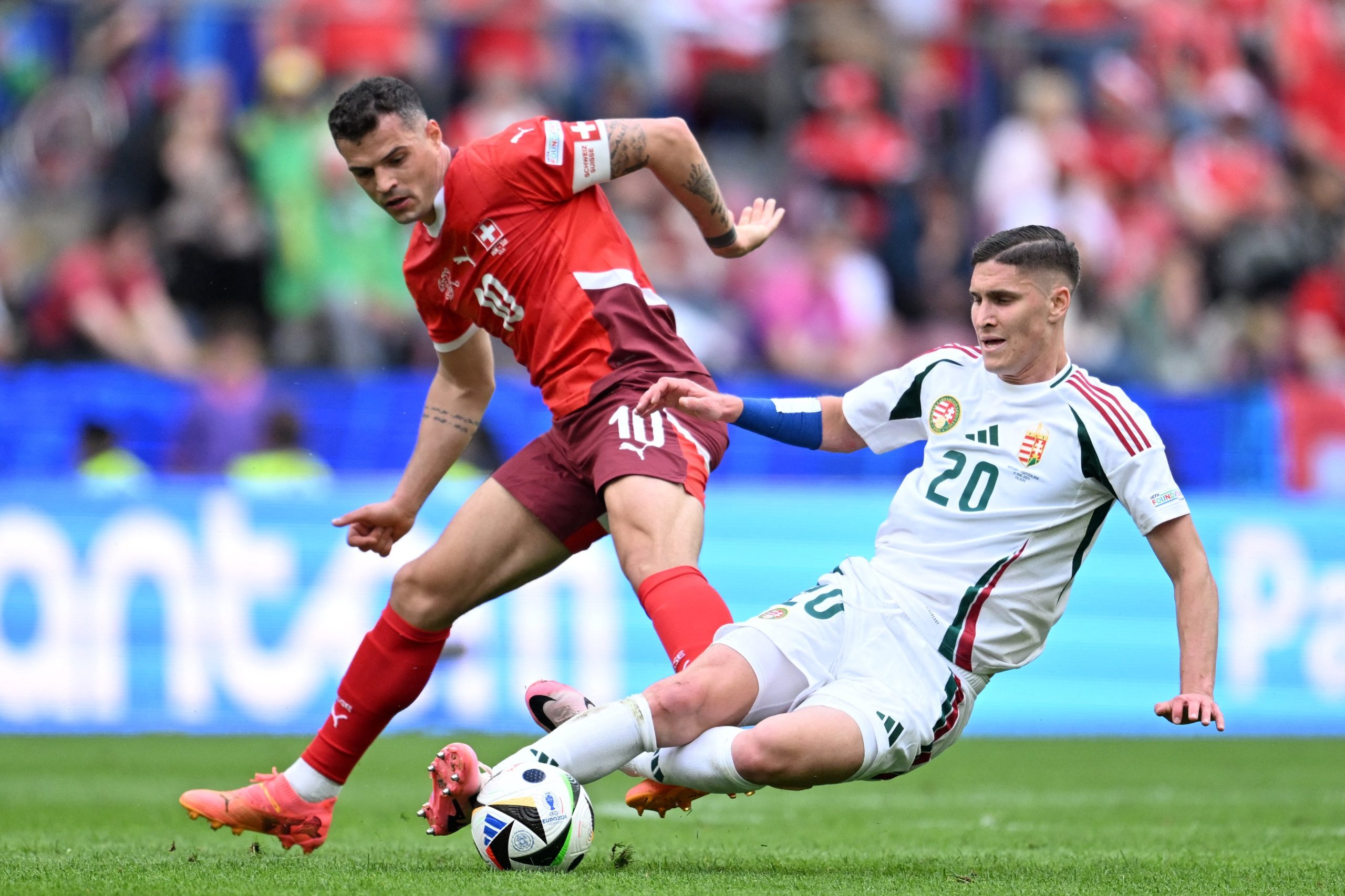Hasil Euro 2024, Swiss Cukur Hungaria 3-1