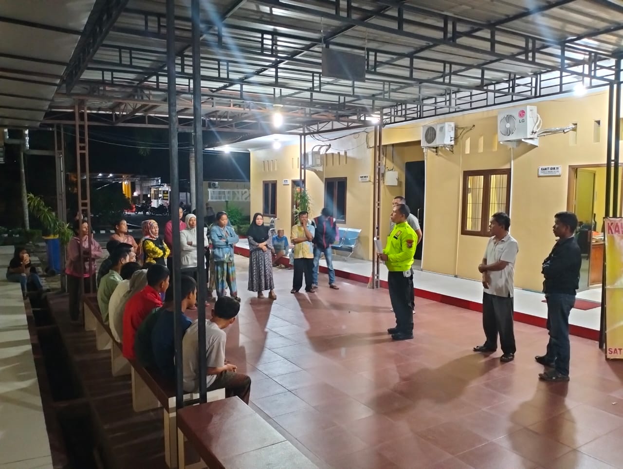 Remaja yang tawuran diamankan kepolisian.(Istimewa).