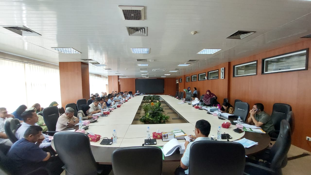 Rapat LPJ Wali Kota di Gedung DPRD Medan, Selasa (11/6) 2024).BP/erwan