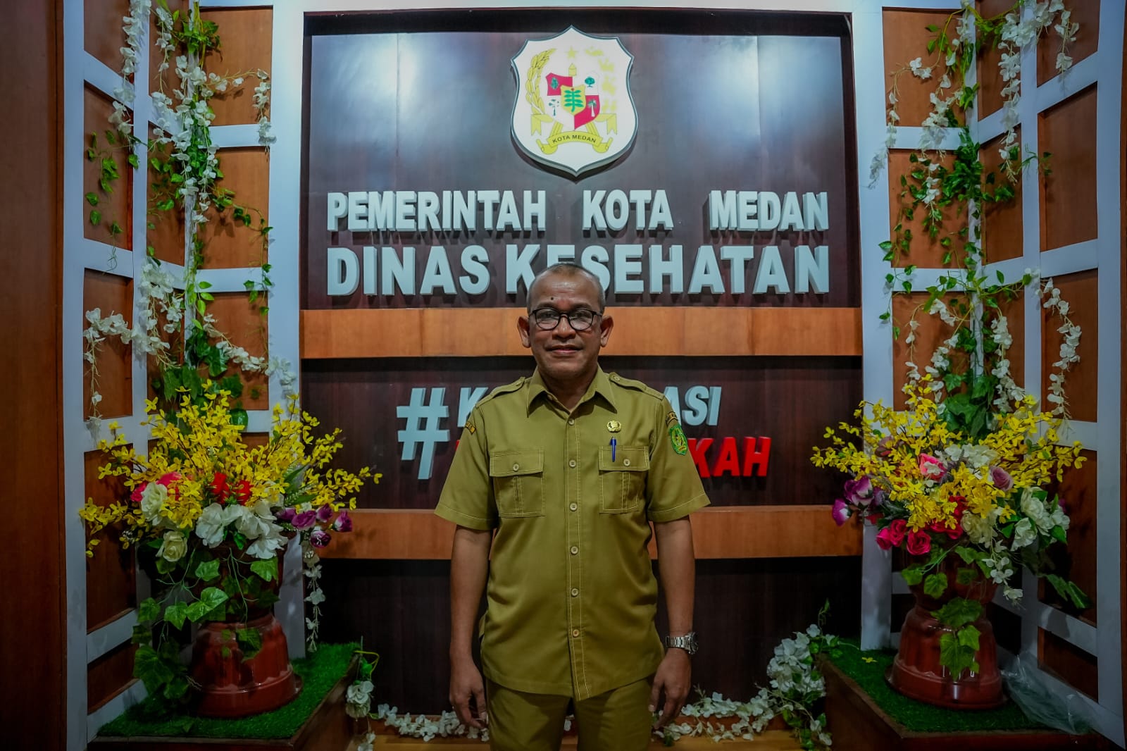 Kabid Pelayanan Kesehatan Dinas Kesehatan dr. Surya Syahputra Pulungan. BP/erwan