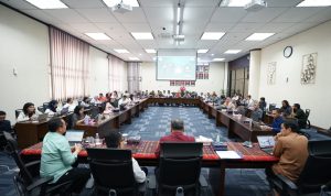 Perwakilan dari Bank Indonesia Provinsi Sumatera Utara saat Bincang Bincang dengan Media.(Istimewa).