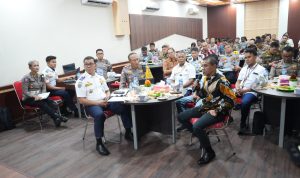Rapat penataan lalu lintas di Dinas Perhubungan Kota Medan. BP/erwan