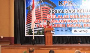 Mewakili Wali Kota Binjai Joko Waskitono Asisten ll Bagian Perekonomian menyambut baik atas di gelarnya sosialisasi ini. 
