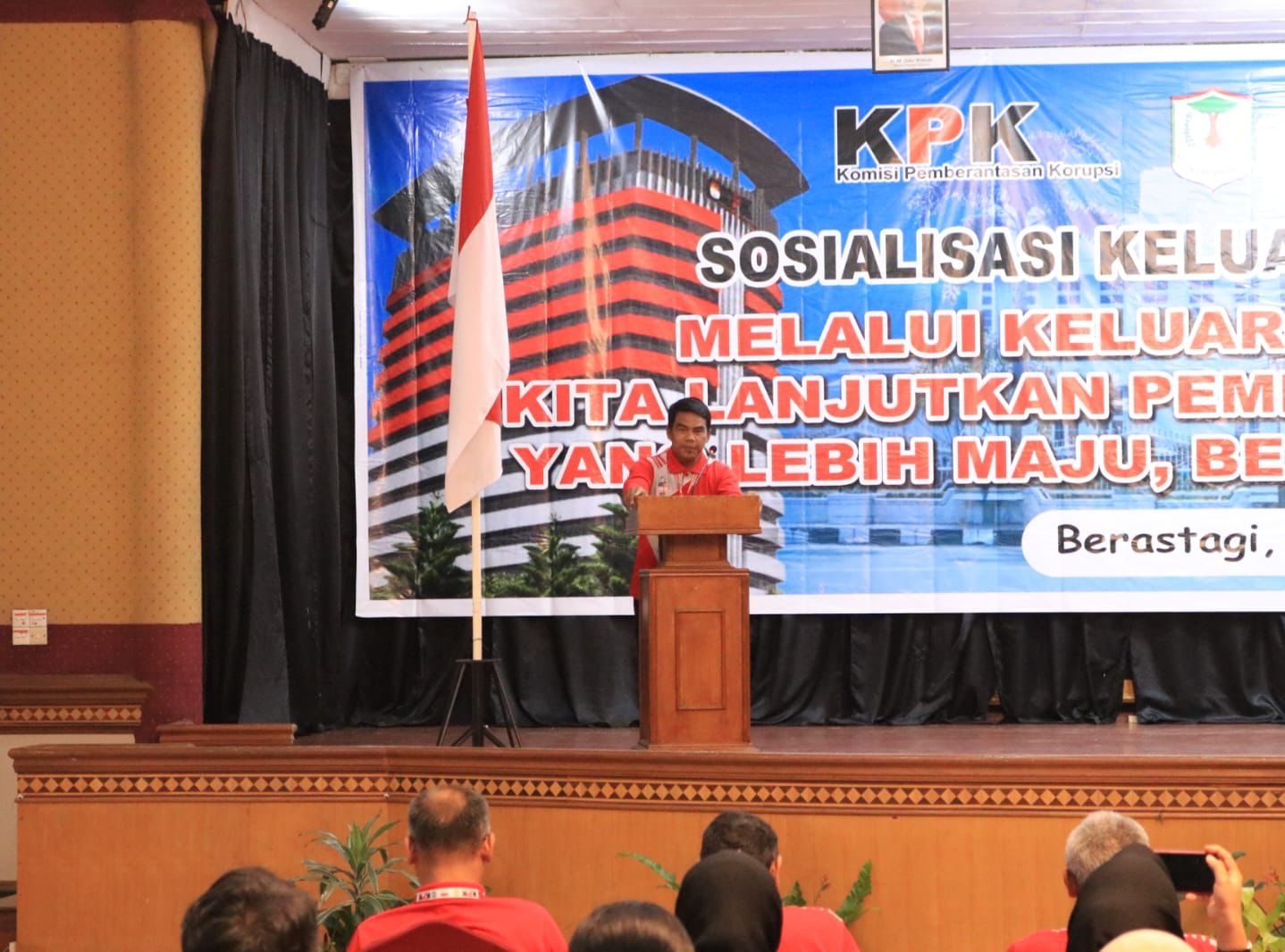 Mewakili Wali Kota Binjai Joko Waskitono Asisten ll Bagian Perekonomian menyambut baik atas di gelarnya sosialisasi ini. 