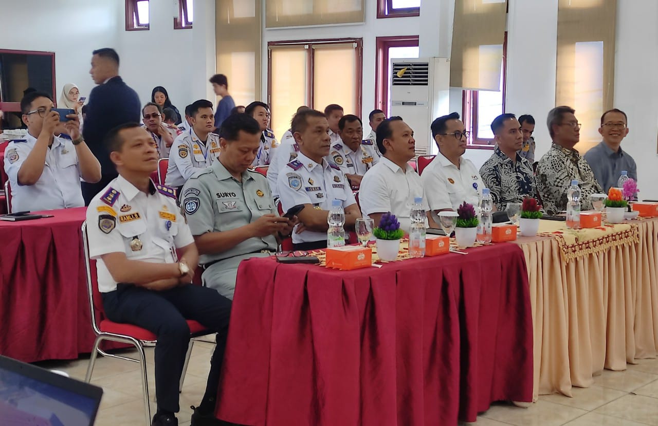 Dinas Perhubungan (Dishub) Sumatera Utara (Sumut) bersama Direktorat Jenderal Perhubungan Darat Kemenhub RI, Indonesia Road Safety Partnership (IRSP), Dishub Medan, Dishub Binjai, Dishub Deli Serdang, Jasa Raharja dan tim Astra Honda Motor (AHM).(Istimewa)