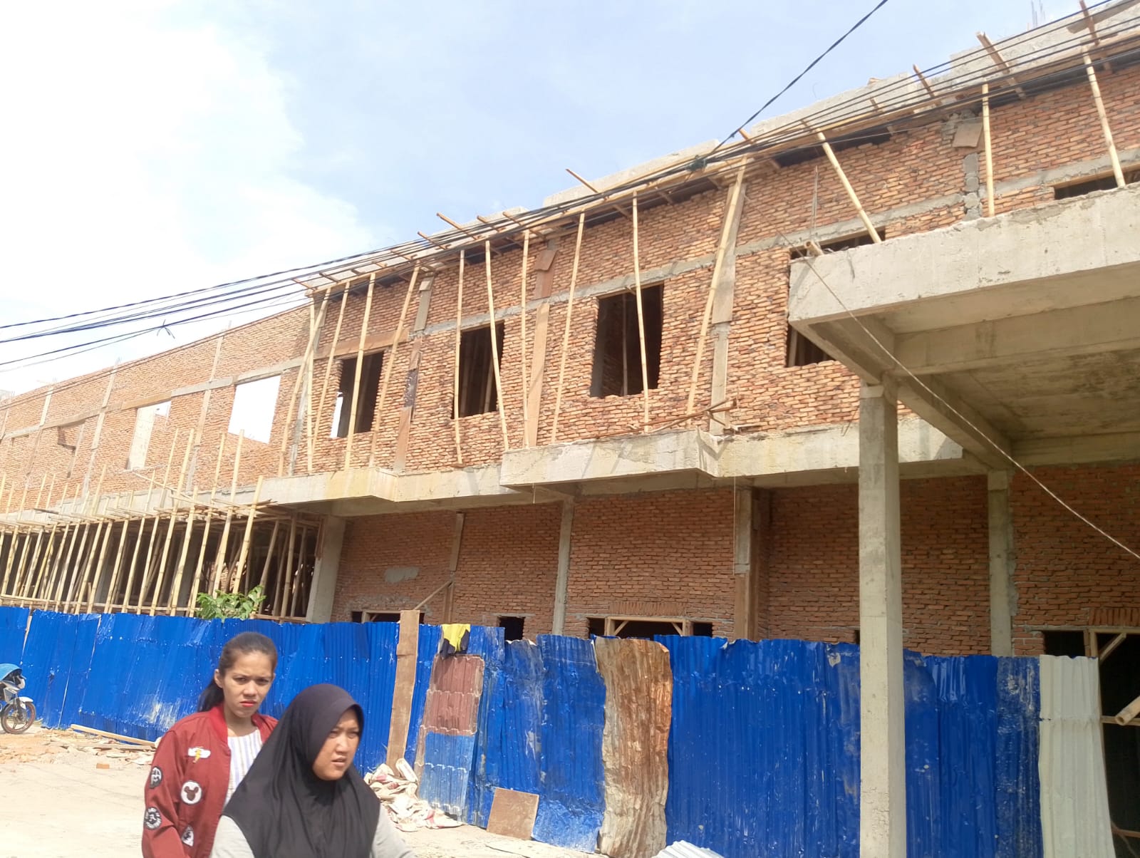 Bangunan diduga tidak sesuai Persetujuan Bangunan dan Gedung (PBG). BP/ist