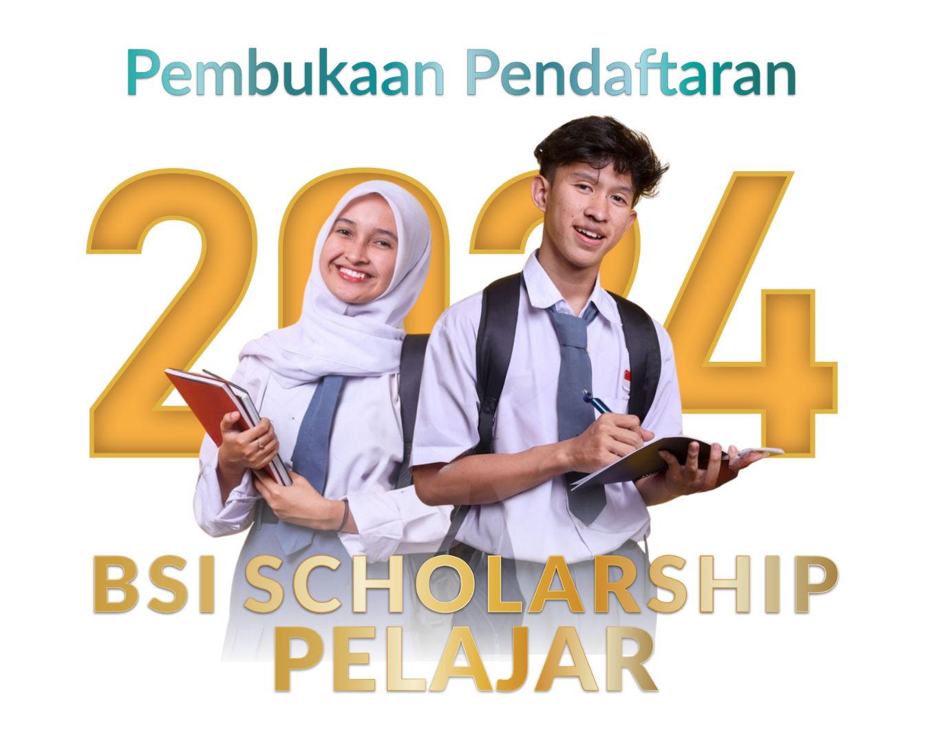 pamflet pembukaan beasiswa BSI (Foto: BSI)