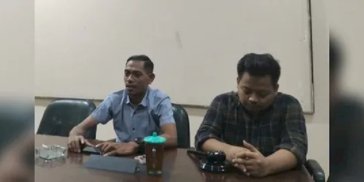 Para Pimpinan Rapat Harian PB HMI saat Sahkan Yusril sebagai Ketua Badko HMI Sumut, Jum'at Malam (21/6)/Ist