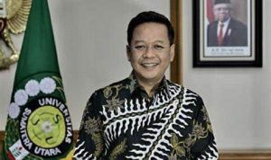 Rektor Universitas Sumatera Utara (USU), Prof. Dr. Muriyanto Amin.