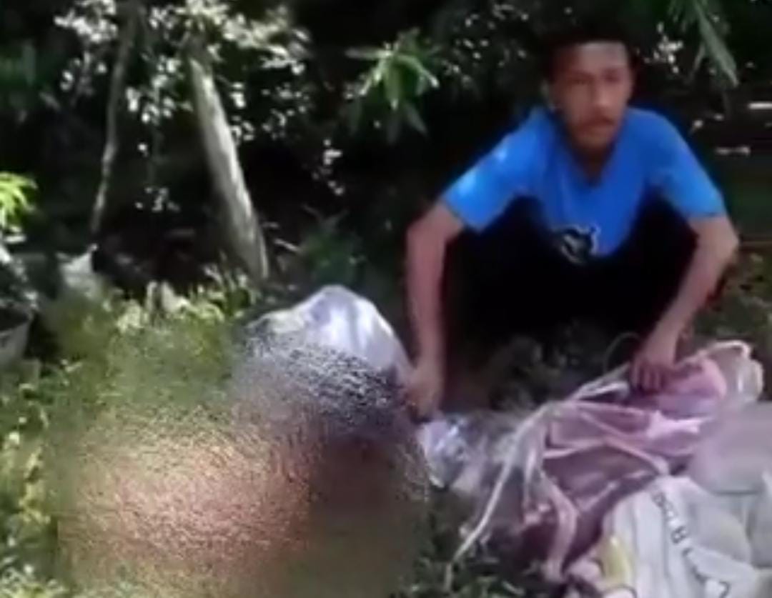 aksi mutilasi mengerikan di pinggir jalan, Kejadian tragis ini berlangsung di Jalan Raya Cibalong, Desa Sancang, Kecamatan Cibalong, Garut.