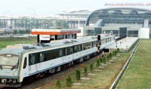 harga tiket Kereta Api (KA) Bandara dari Medan ke Kualanamu resmi turun.