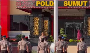 Ratusan Personel Polda Sumut Naik Pangkat.