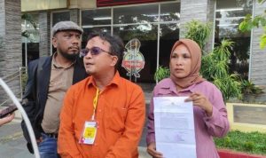 Keluarga balita dan kuasa hukum dugaan korban malapraktik melapork ke Polda Sumut.