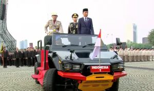 Dalam peringatan HUT Bhayangkara ke-78, Presiden Joko Widodo menyampaikan pesan tegas kepada Kepolisian Republik Indonesia (Polri).