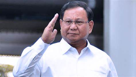 Prabowo Subianto Calon presiden terpilih.