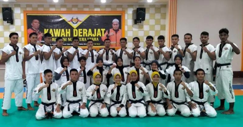 Pengurus Provinsi Keluarga Olahraga Tarung Derajat (Kodrat) Sumatera Utara semakin percaya diri menatap Pekan Olahraga Nasional (PON) XXI/2024 Aceh-Sumatera Utara.