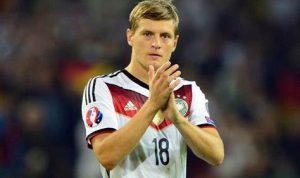 Gelandang Timnas Jerman, Toni Kroos.