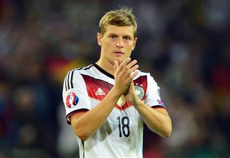 Gelandang Timnas Jerman, Toni Kroos.