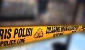 Ilustrasi garis polisi