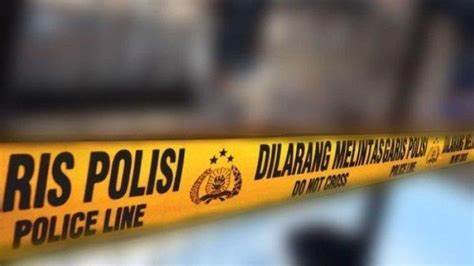 Ilustrasi garis polisi