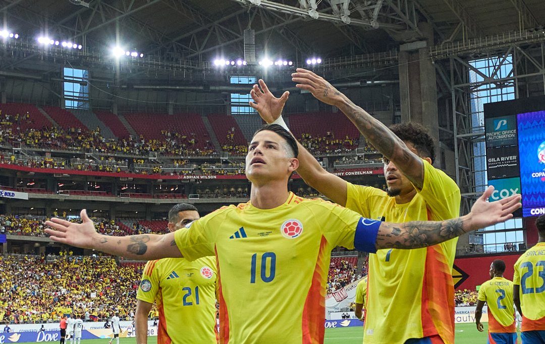 Laga semifinal Copa America 2024 Kolombia mengalahkan Uruguay dengan skor tipis 1-0.