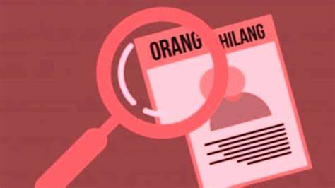 Ilustrasi orang hilang