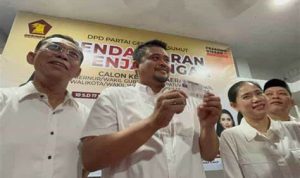 Bobby Nasution diusung partai Gerindra.