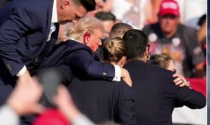 mantan Presiden Amerika Serikat, Donald Trump, di Pennsylvania.