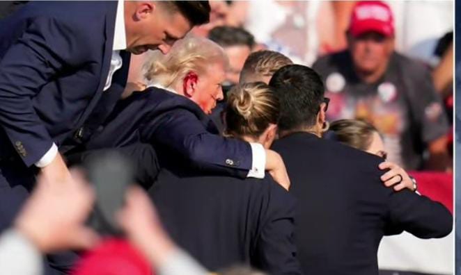 mantan Presiden Amerika Serikat, Donald Trump, di Pennsylvania.