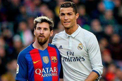 Cristiano Ronaldo dan Lionel Messi.