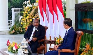 Presiden Joko Widodo atau yang akrab disapa Jokowi memastikan bahwa hari ini, Desa Wutung di perbatasan Papua Nugini telah resmi menyala dengan pasokan listrik dari Indonesia.