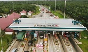 Gerbang tol binjai