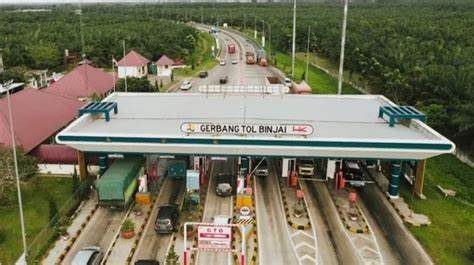 Gerbang tol binjai