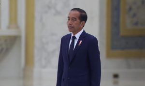 Presiden Joko Widodo saat berada di abu Dhabi.