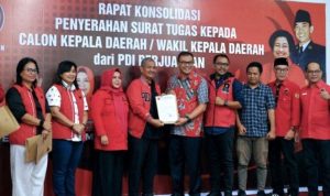 Calon kepala daerah di usung dari PDIP yang akan bertarung dalam Pilkada 2024.