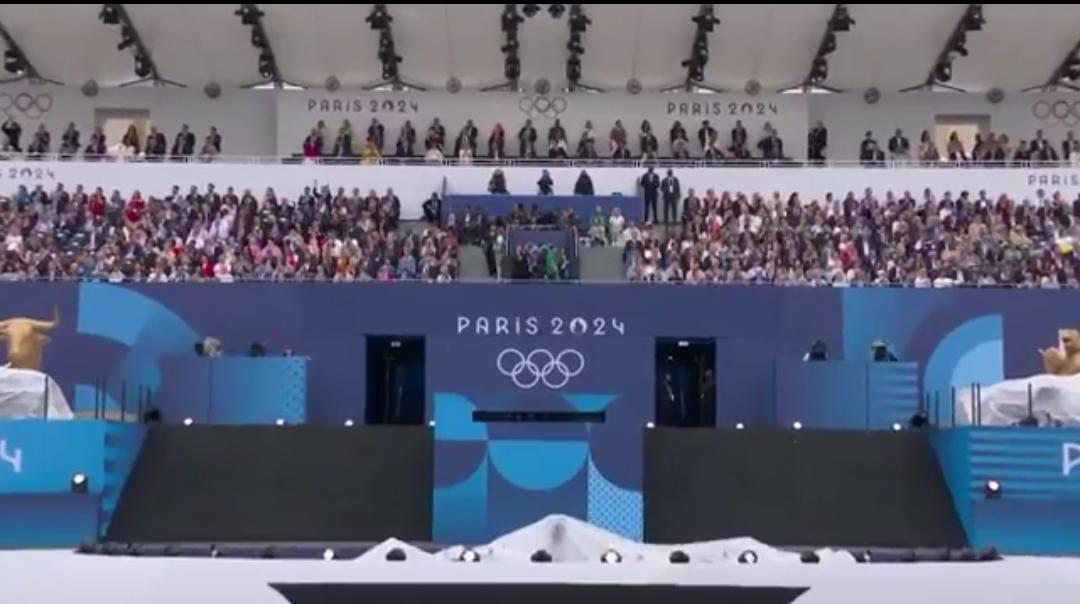 pembukaan Olimpiade 2024 di Paris berlangsung megah dan meriah.