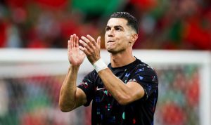 Cristiano Ronaldo, megabintang sepak bola asal Portugal.