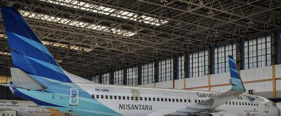 Garuda Indonesia menghadirkan kejutan besar dengan meluncurkan pesawat Boeing 737 NG yang dihiasi logo Ibu Kota Negara (IKN) Nusantara.