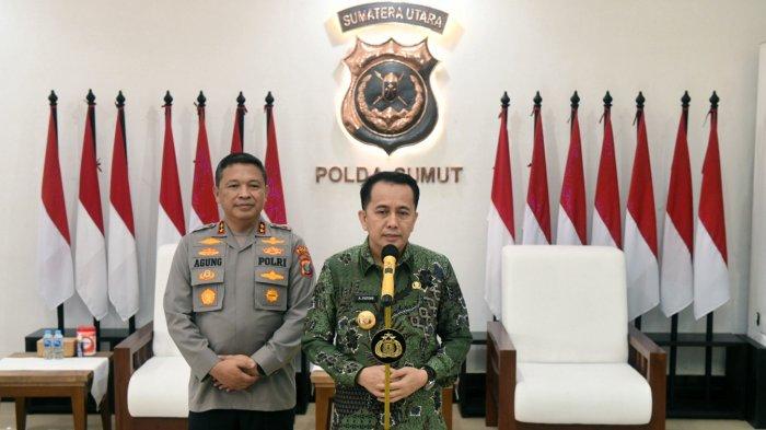 Pj Gubernur Sumatera Utara (Sumut), Agus Fatoni, memberikan apresiasi besar atas pencapaian gemilang Polda Sumut.