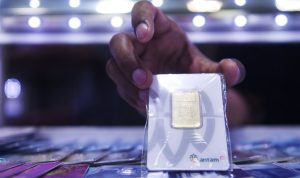 Harga Emas Batangan PT Aneka Tambang Tbk (Antam) Naik Jadi Rp1.383.000 per Gram
