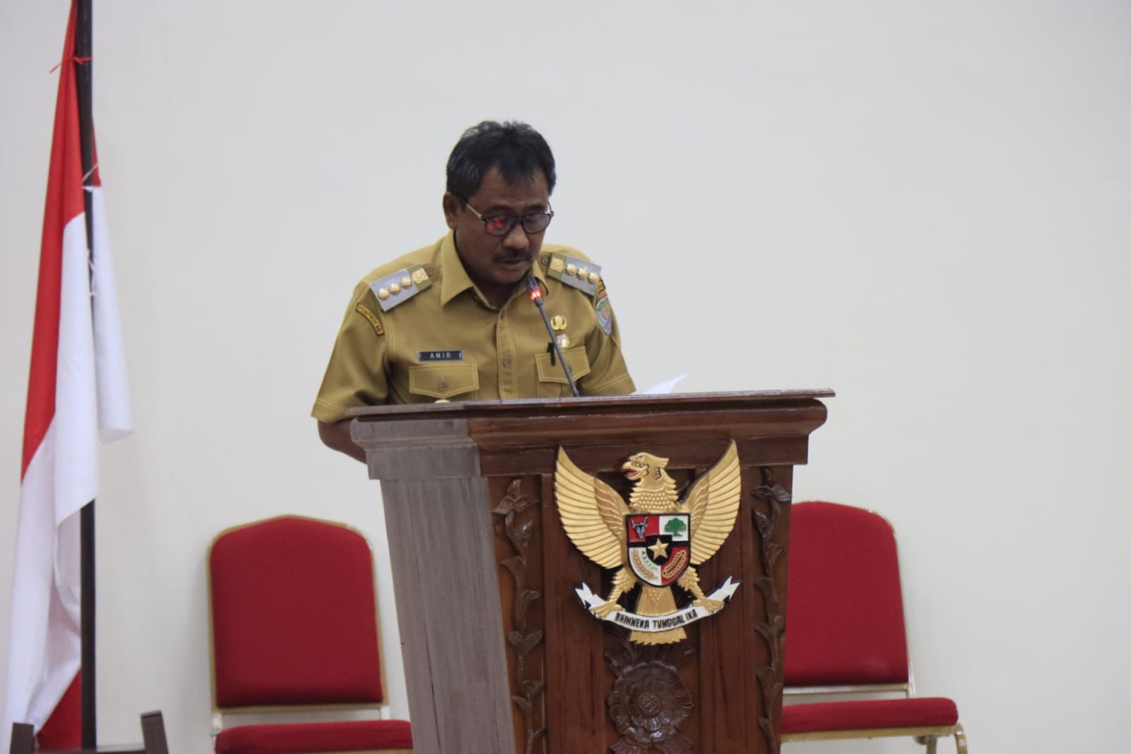 Walikota Binjai menyampaikan penjelasan tentang Rencana Pembangunan Jangka Panjang Daerah(RPJPD) tahun 2025-2045.