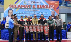 Kadis Pora Sumut buka secara resmi Pekan Olahraga Provinsi Sumut. 