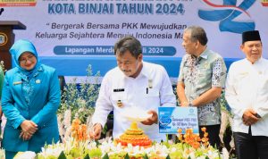 Wali Kota Binjai DRS.H Amir Hamzah M.AP Apresiasi HKG-PKK yang Ke-52.
