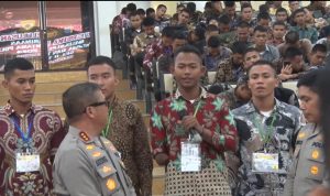 Penyandang Disabilitas lolos seleksi Polri di Polda Sumut.(Istimewa)